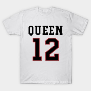 12th Birthday Gift Slab Queen 12 T-Shirt